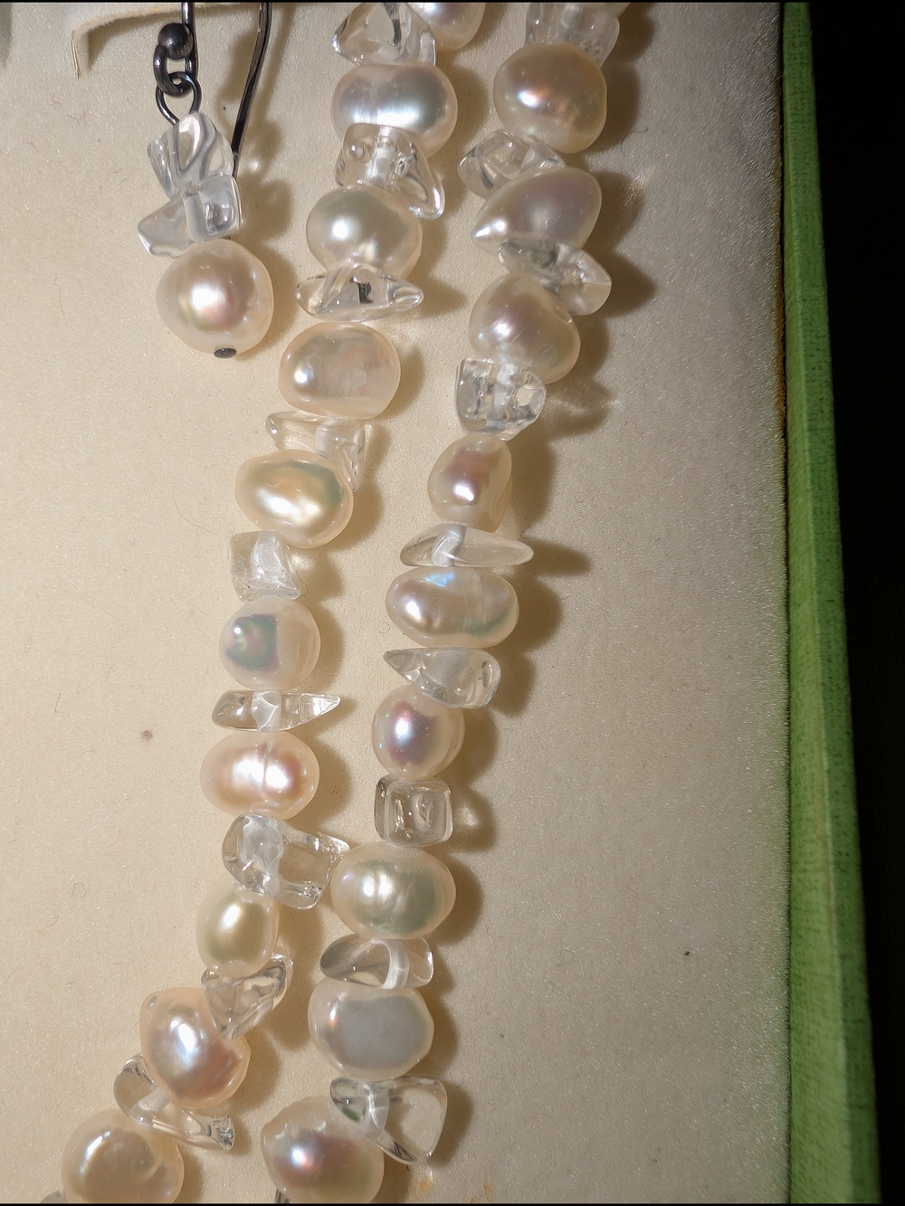 Coldwater Creek Ivory Pearl Necklace with Drop Earrings - Picture 6 of 9